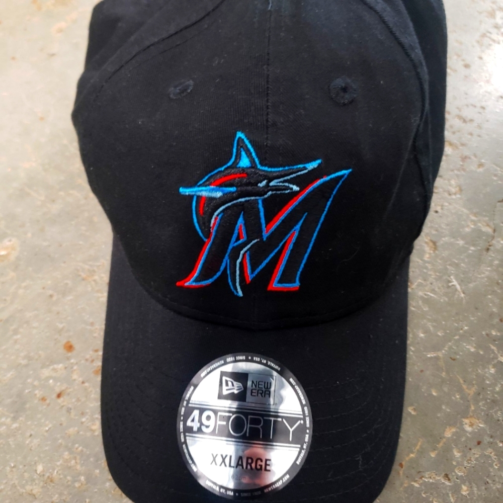 XXL New Era Miami Marlins Hat NWT